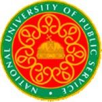 Логотип National University of Public Service