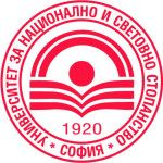 Логотип University of National and World Economy