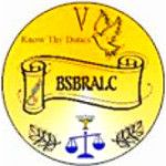 Baba Saheb BhimRao Ambedkar Law College logo