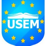 Moldova University of European Studies logo