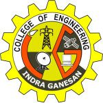 Logotipo de la Indra Ganesan College of Engineering Trichy Tamilnadu