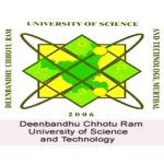 Logotipo de la Deenbandhu Chhotu Ram University of Science and Technology