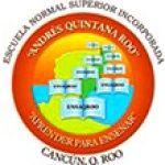 Logotipo de la Normal High School Andrés Quintana Roo