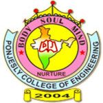 Logo de Ponjesly College of Engineering