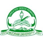 Mizoram University logo