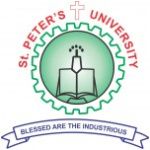 St Peter's University logo