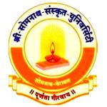 Logotipo de la Shree Somnath Sanskrit University