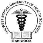 Логотип West Bengal University of Health Sciences