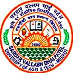 Sardar Vallabh Bhai Patel University of Agriculture and Technology logo