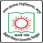 Begum Rokeya University logo