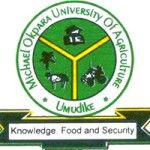 Logotipo de la Michael Okpara University of Agriculture Umudike