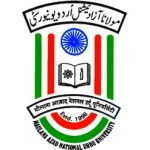 Logo de Maulana Azad National Urdu University