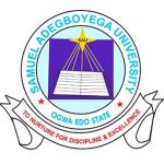 Логотип Samuel Adegboyega University Ogwa