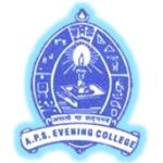 APS Evening College of Arts and Commerce logo