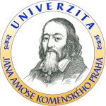 Logotipo de la Jan Amos Komenský University Prague