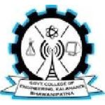Logotipo de la Government College of Engineering Kalahandi