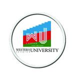 Logotipo de la Western Caspian University