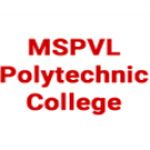M.S.P.V.L. Polytechnic College logo