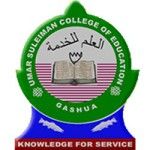 Logotipo de la Umar Suleiman College of Education