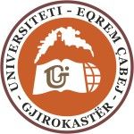 Logotipo de la Eqerem Çabej University