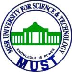 Логотип Misr University for Science and Technology