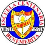 Logotipo de la Escuela Normal Ing Miguel F Martínez Centenaria y Benemérita