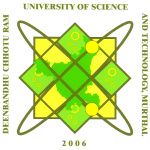 Логотип Deenbandhu Chhotu Ram University of Science and Technology