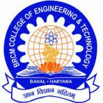 Logo de BRCM College of Engineering & Technology