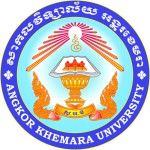Logotipo de la angkor khemara university