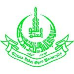 Logotipo de la Allama Iqbal Open University