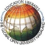 Global Open University Nagaland logo