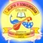 Tellakula Jalayya Polisetty Somasundaram College, Guntur logo