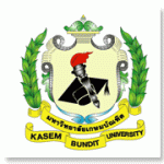 Логотип Kasem Bundit University