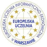 Logotipo de la European Higher School of Computer Science and Economics in Warsaw