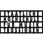 Logotipo de la University of Music, Trossingen