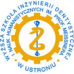Логотип Prof. Meissner's Higher School of Dental and Human Sciences in Ustron