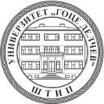 Logotipo de la University Goce Delcev Stip