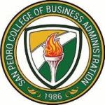 Logotipo de la San Pedro College of Business Administration