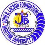 Логотип John B Lacson Foundation Maritime University