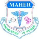 Logotipo de la Meenakshi Academy of Higher Education and Research MAHER Meenakshi University