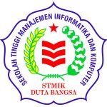 Logotipo de la College of Information and Computer Management DUTA BANGSA Surakarta