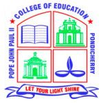 Pope John Paul II College of Education logo