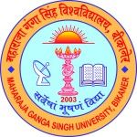 Логотип Maharaja Ganga Singh University Bikaner