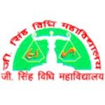 Logotipo de la G Singh Law College Allahabad