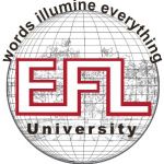 Logotipo de la English & Foreign Languages University (ex-CIEFL)