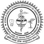 Логотип Ayush and Health Sciences University of Chhattisgarh