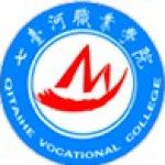 Logotipo de la Qitaihe Vocational College