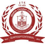 Logotipo de la Madras Christian College