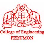 College of Engineering Perumon logo
