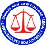 Logotipo de la Chhaju Ram Law College, Hisar